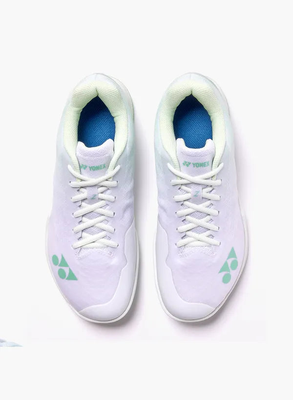 Yonex POWER CUSHION AERUS Z WIDE SHBAZ2WEX WHITE/GREEN Badminton Shoes