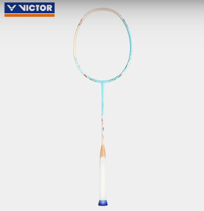 Victor Thruster Ryuga Muse 5U/G6 78gram Azura Blue Badminton Racquet (Frame)