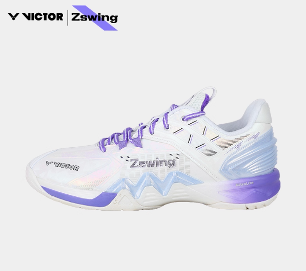 Victor P8500NLite ZSW AJ Pearly White/Light Dahlia Badminton Shoes