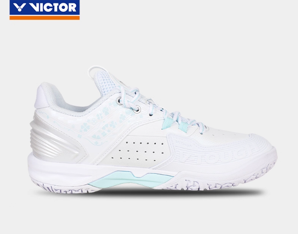 Victor P8500NLite HYQ AM Badminton Shoes White/Quiet Tide