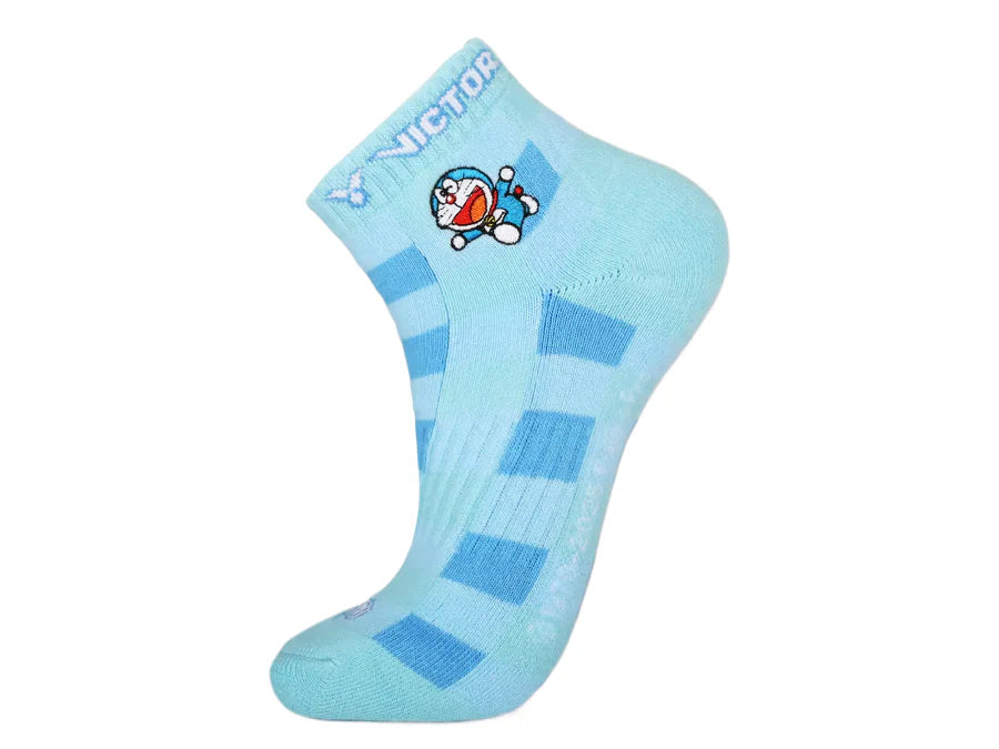 Victor x Doraemon Socks SK514DRM M Light Blue