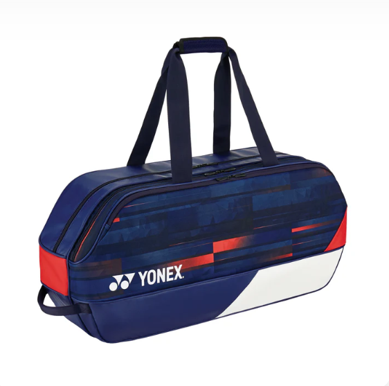 Yonex Limited Pro Tournament Badminton Bag BA31PAEX White/ Navy/ Red