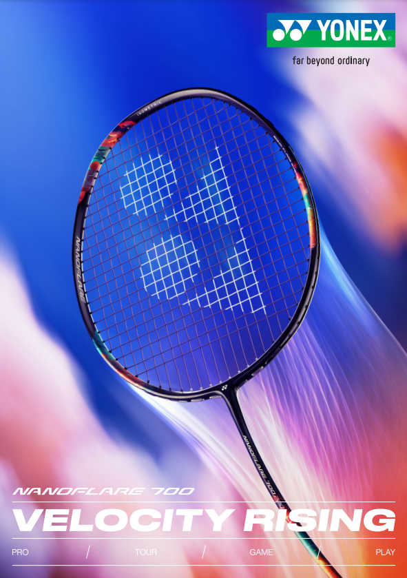 Yonex Nanoflare 700 PRO Midnight Purple 4UG6 83 gram Badminton Racquet (Frame)