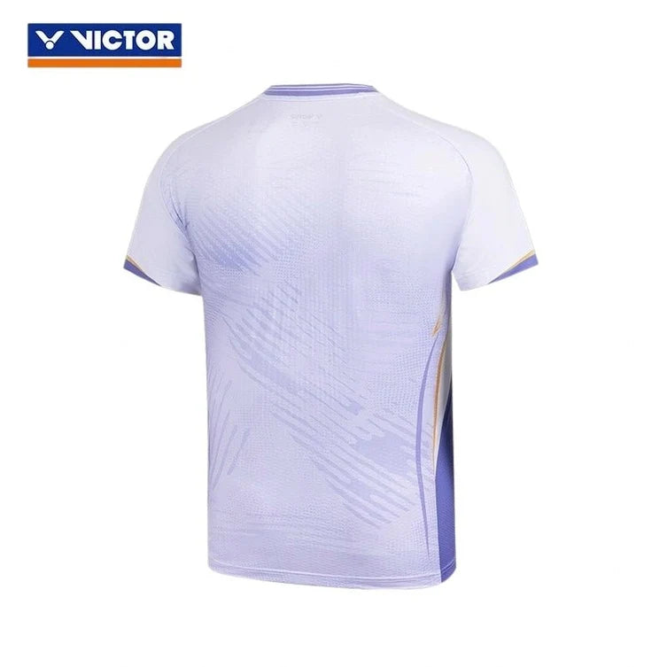 Victor T-601ZSW A White Unisex T-Shirt