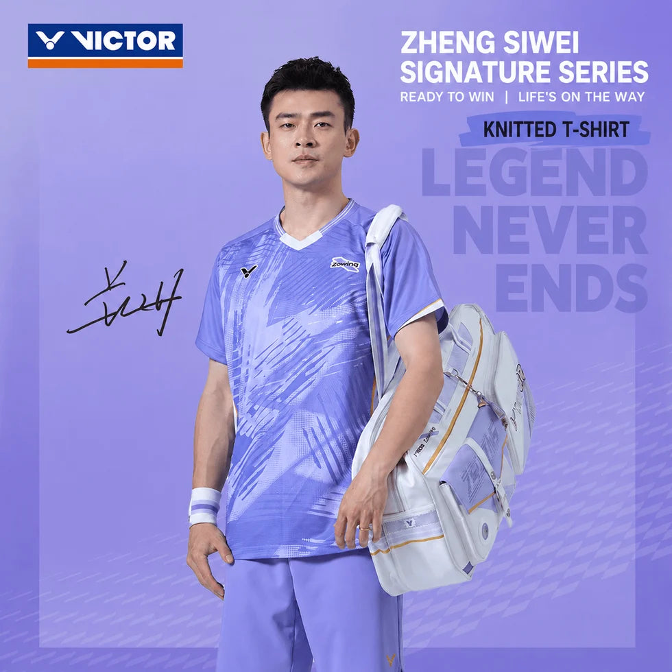 Victor T-601ZSW J Violet Tulip Unisex T-Shirt