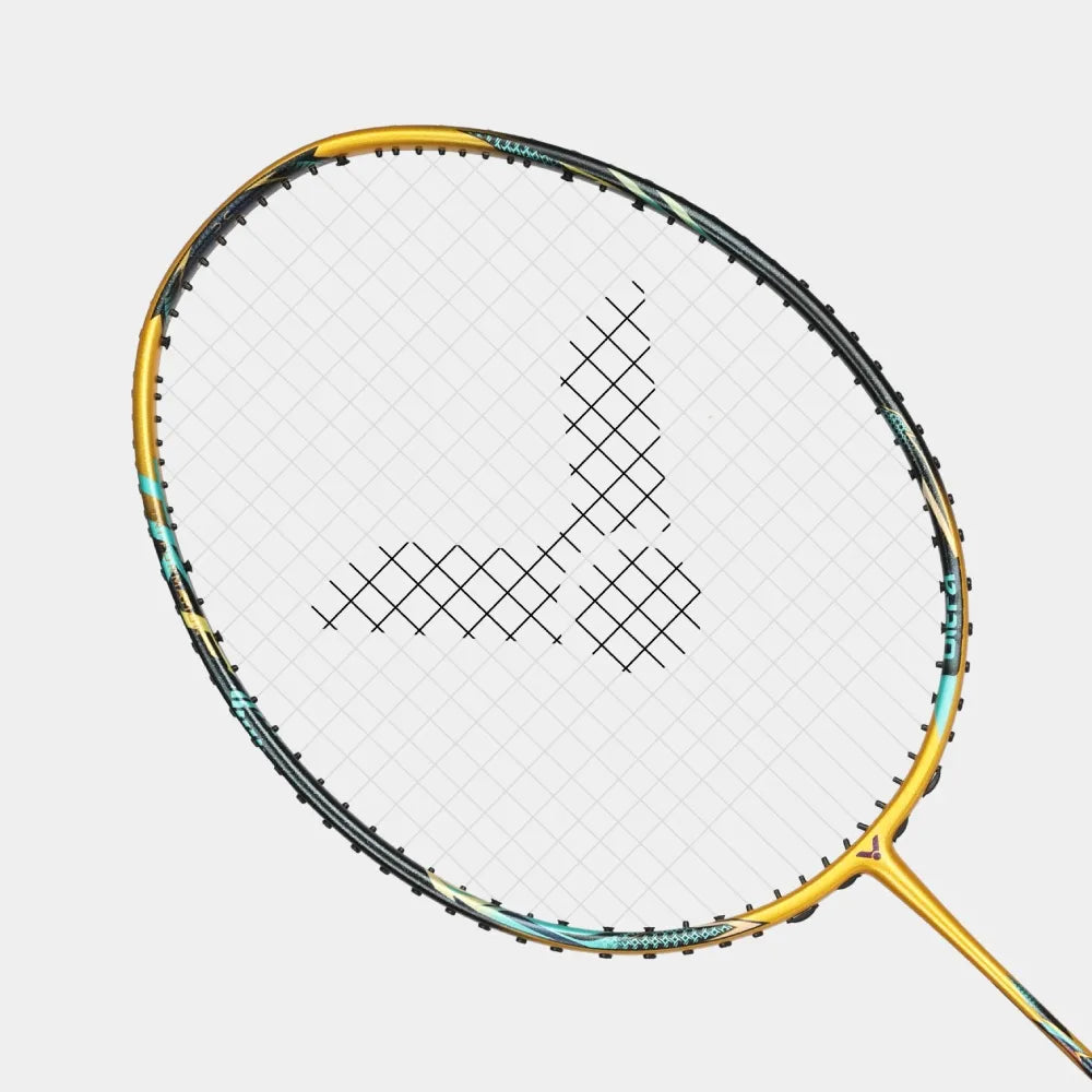 Victor Thruster F C Ultra 3U/G5 88gram Fortuna Gold Badminton Racquet (Frame)