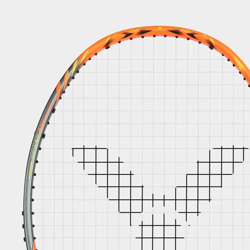 Victor Thruster Rocket O 4U/G5 83gram Flame Orange Badminton Racquet (Frame)