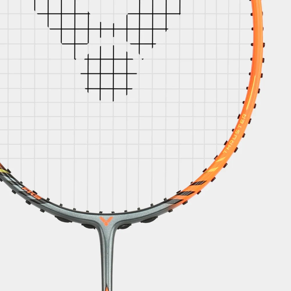 Victor Thruster Rocket O 4U/G5 83gram Flame Orange Badminton Racquet (Frame)