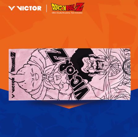 Victor×Dragon Ball Z TW511DBZ/TW510DBZ Sports Towel Black/Pink