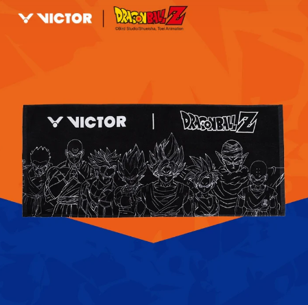 Victor×Dragon Ball Z TW511DBZ/TW510DBZ Sports Towel Black/Pink