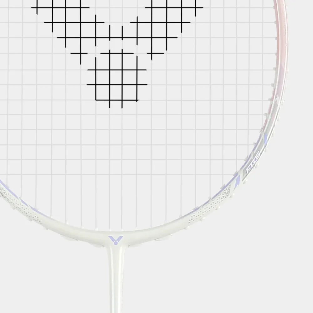 Victor Thruster K 66 AJ 66g+2/G6 66gram Lunar White Badminton Racquet (Frame)