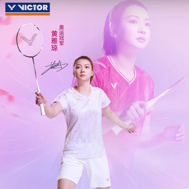 Victor AuraSpeed Fantome F 4UG5 Black Rose Badminton Racket (Frame)