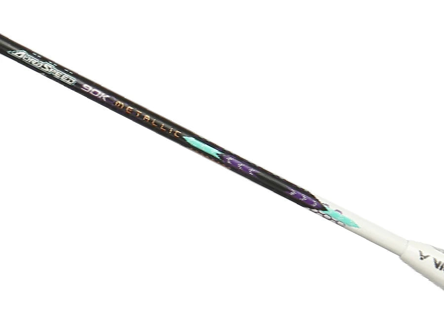 Victor AuraSpeed 90K Metallic 3U/G5 88gram Pale Turquoise Badminton Racquet  (Frame)