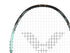 Victor AuraSpeed 90K Metallic 3U/G5 88gram Pale Turquoise Badminton Racquet  (Frame)
