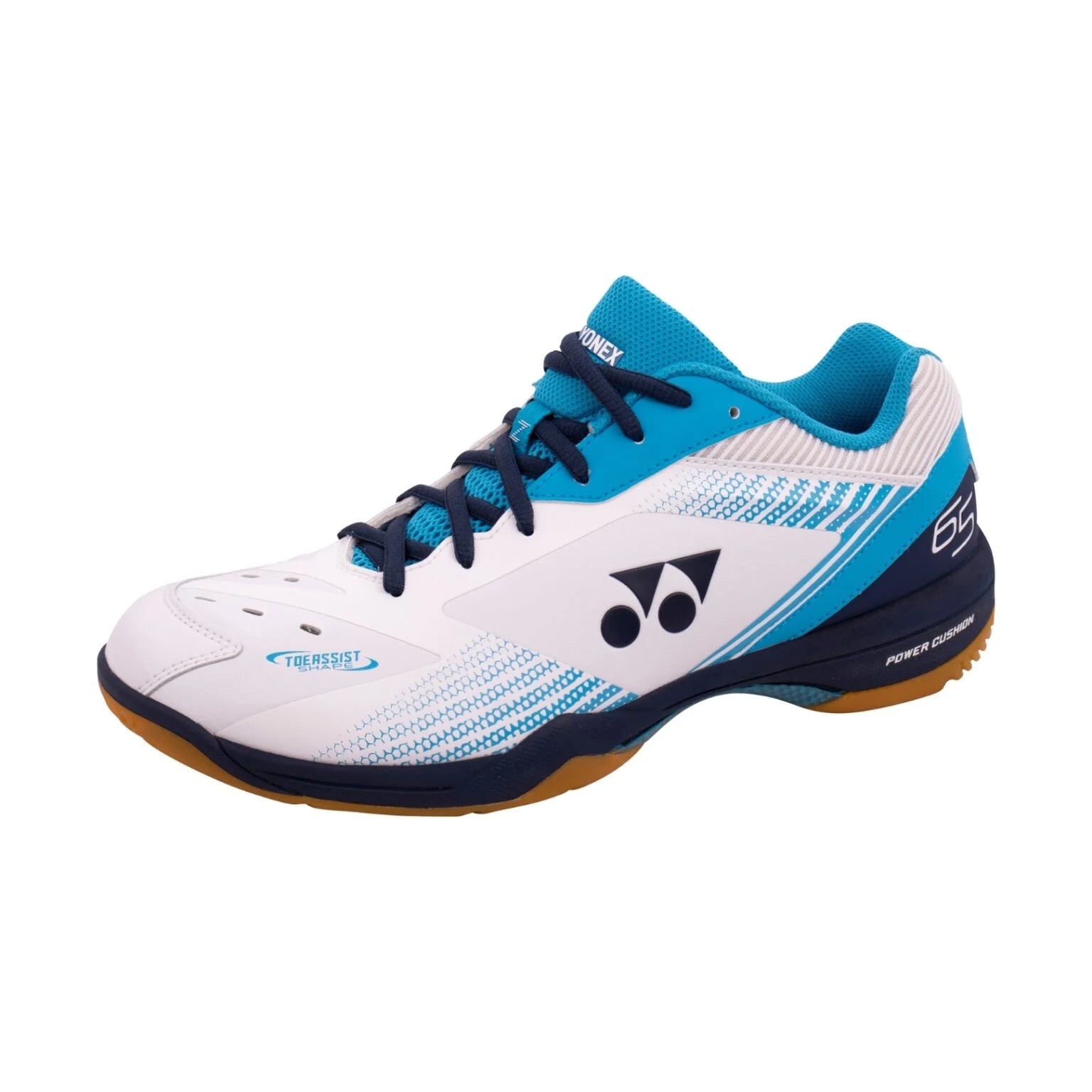 Yonex POWER CUSHION 65 Z MEN SHB65Z3MEX WHITE/OCEAN BLUE Badminton Shoes