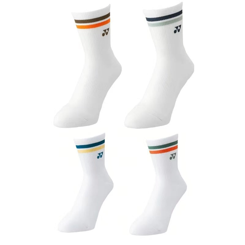 Yonex 19194YX Sports Crew Socks (Made in Japan)