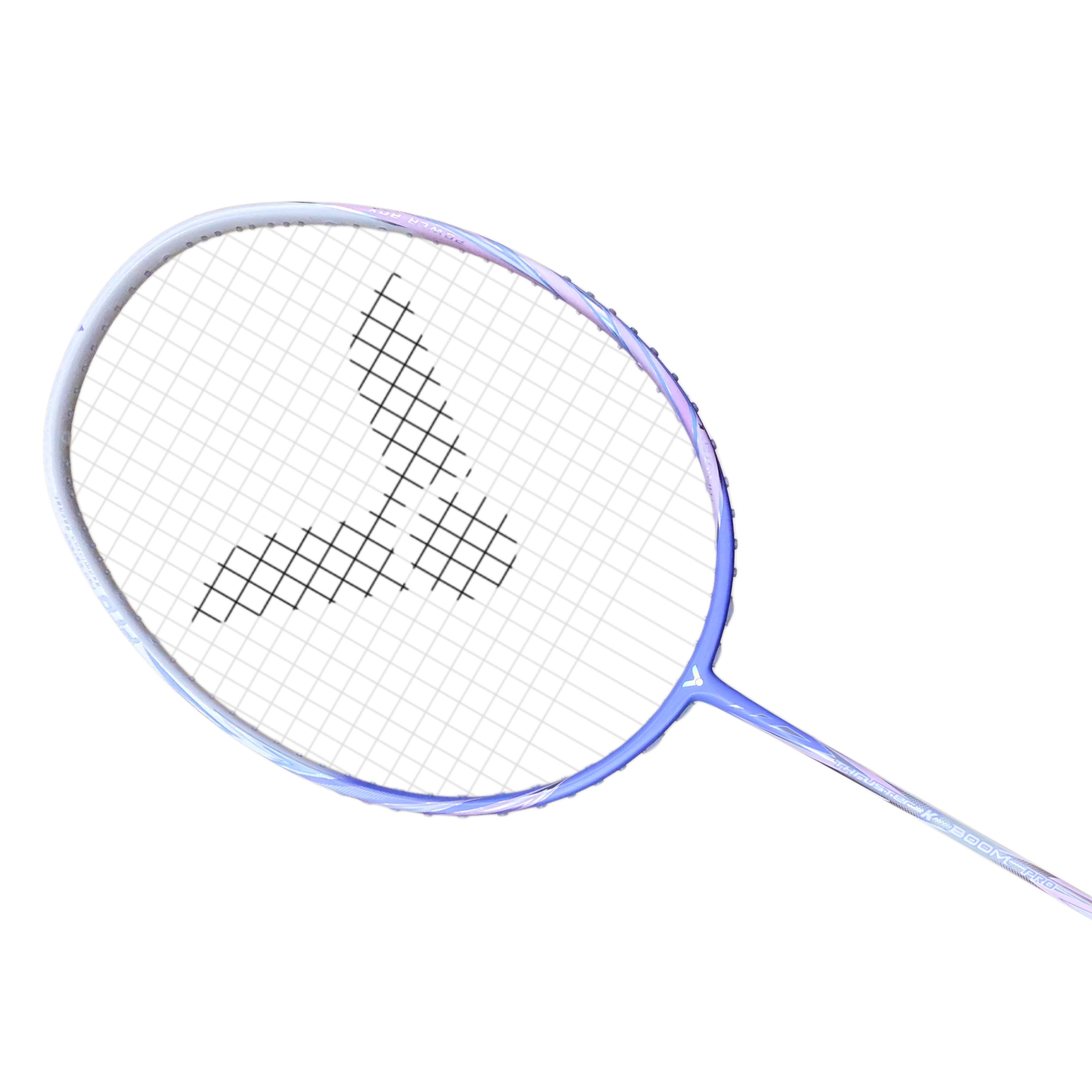Victor Thruster K Boom Pro 4U/G5 83gram Ping Purple Badminton Racquet (Strung)
