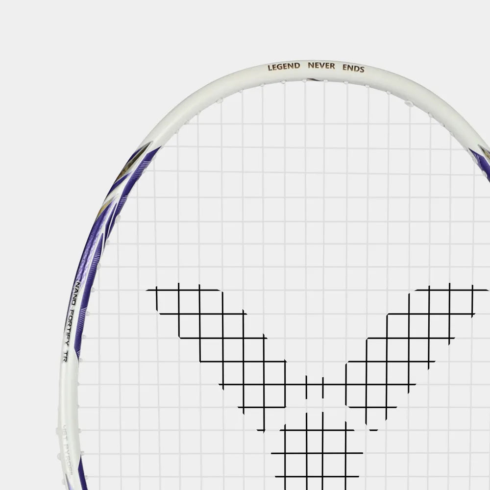 Victor DriveX 12 2.0 ZSW-AJ (Zheng Siwei Edition) 4U/G5 83gram Pearly White Badminton Racquet (Frame)