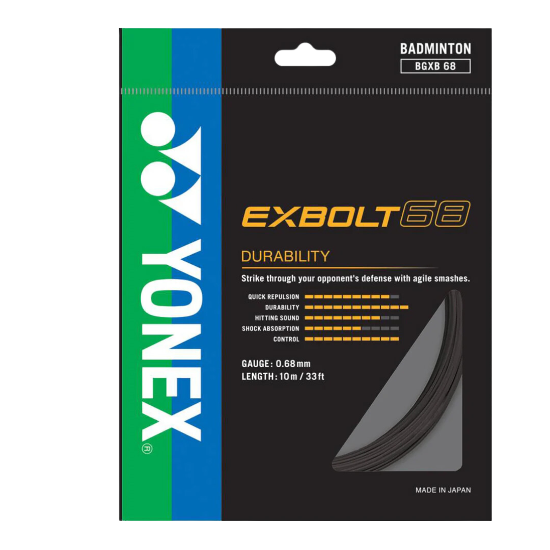 Yonex Exbolt 68 Badminton Racquet String 10m/pack