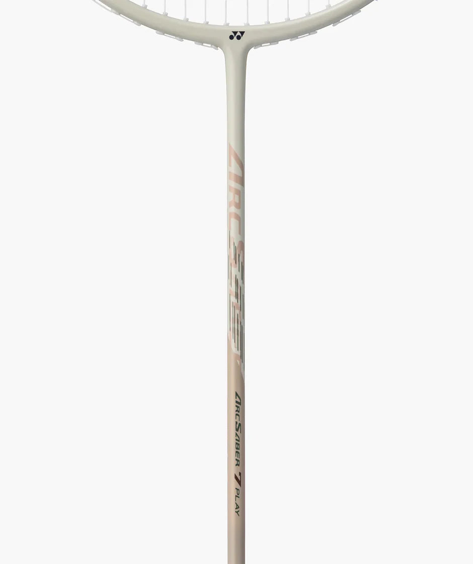 Yonex ArcSaber 7 Play 4U/G6 gram Light Beige Badminton Racquet (Strung)