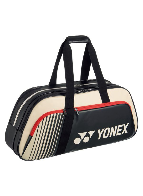 Yonex Active Badminton Tournament Bag (6pcs) BA82431WEX BLACK/BEIGE