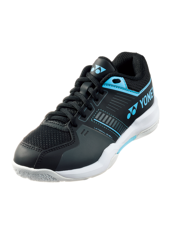 Yonex POWER CUSHION STRIDER FLOW JUNIOR SHBSF1JREX BLACK/BLUE Badminton Shoes