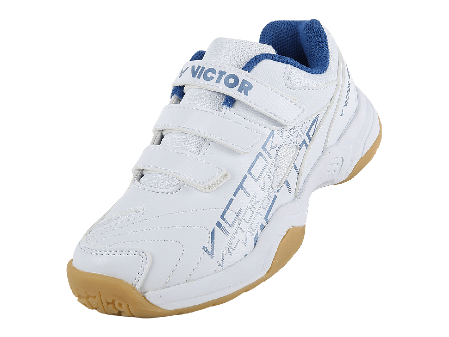Victor A170JR WHITE/NAUTICAL BLUE Badminton Junior Shoes