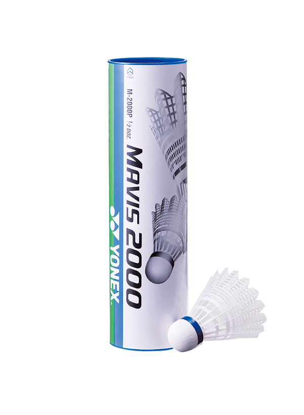 Yonex Mavis 2000 Nylon Badminton Shuttlecock (Pack Of 6)