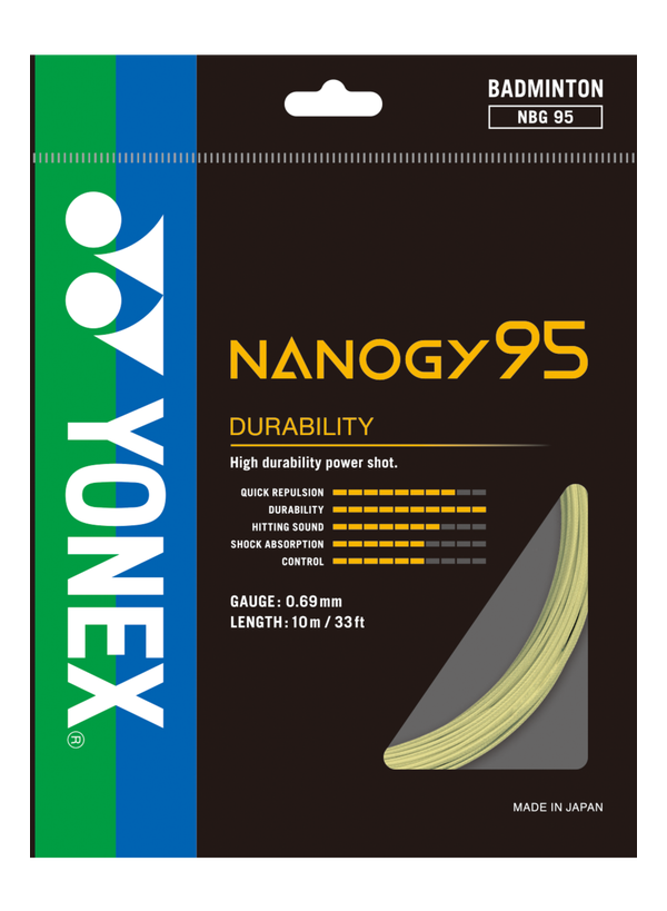 Yonex Nanogy 95 Badminton Racquet String 10m/pack