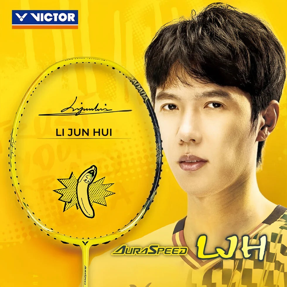 Victor AuraSpeed LJH Limited Edition 4U 83g Badminton Racket (Frame)