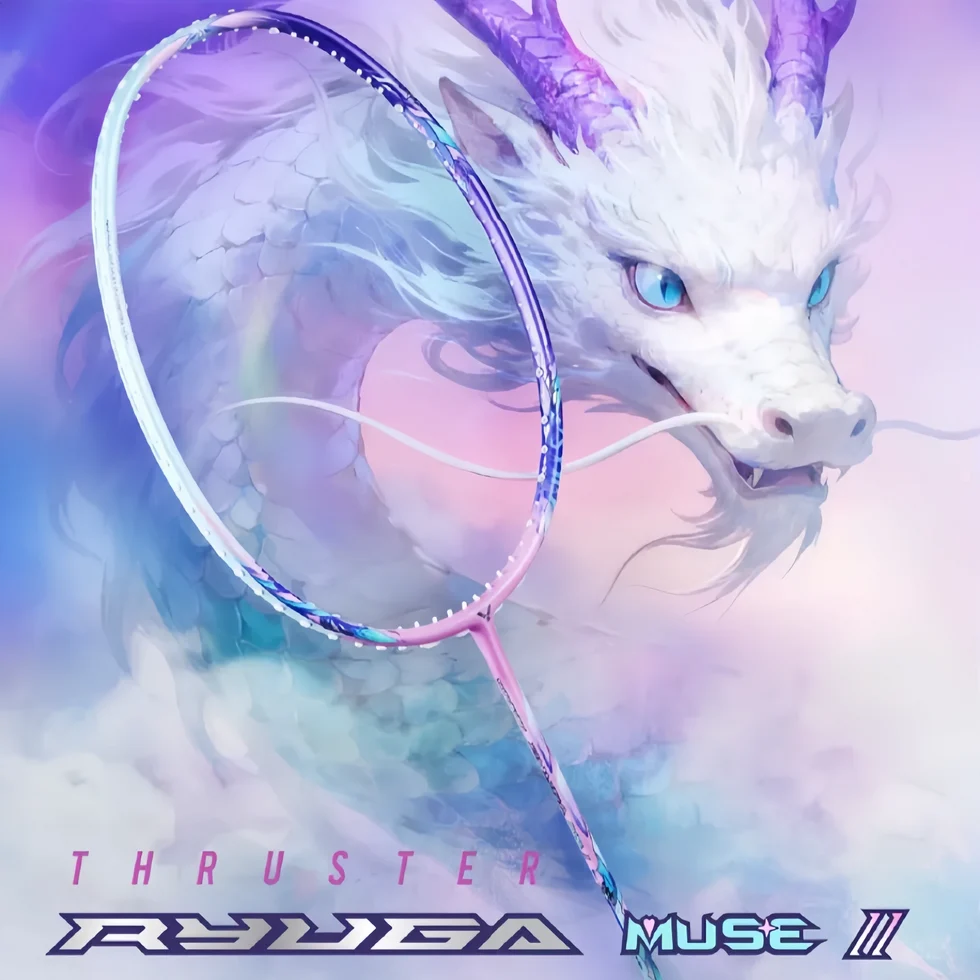 Victor Thruster K-RYUGA MUSE II TJ 5U/G6 78gram Nightshade Purple Badminton Racquet (Frame)