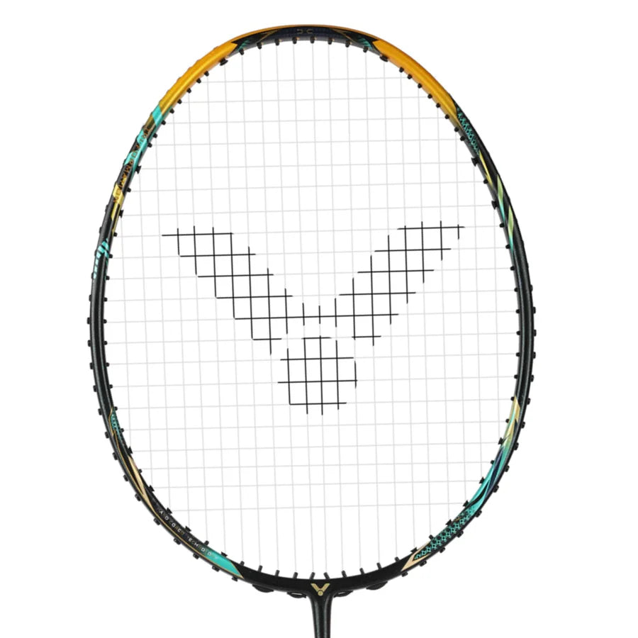 Victor Thruster F C Ultra CX 4U/G5 83gram Black/Gold Badminton