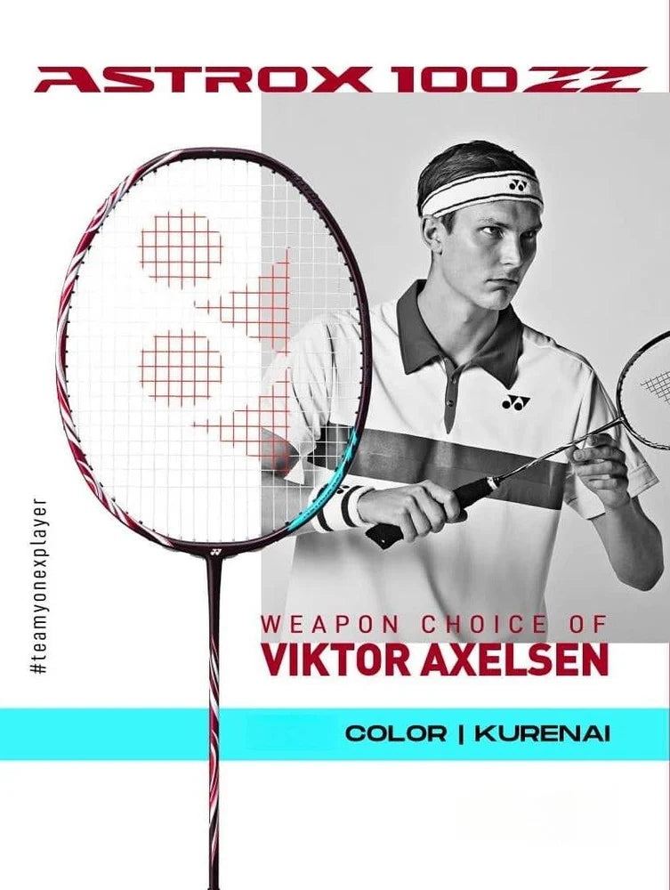 Yonex Astrox 100ZZ 4U/G6 83gram Kurenai Badminton Racquet (Frame)
