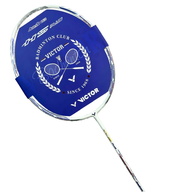 Victor AuraSpeed HS Plus VBC 4U/G5 83gram Bright White Badminton