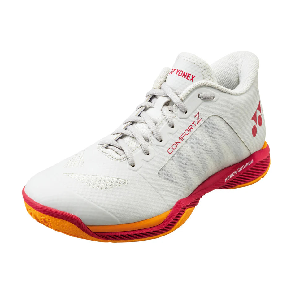 Yonex Power Cushion Comfort Z Wide Mid SHBCFZ3WM OFF WHITE/RED Women Badminton Shoes